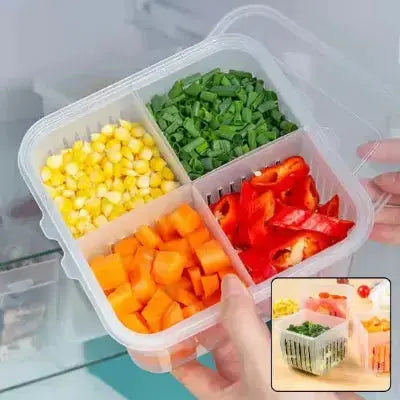 boite conservation hermetique alimentaire refrigerateur compartiments amovibles