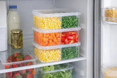 boite conservation hermetique alimentaire refrigerateur 4 compartiments