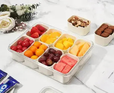 boite gouter compartimentee 8 compartiments fruits snacks organisation