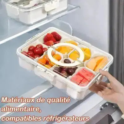 boite gouter compartimentee 8 compartiments materiaux qualite compatible refrigerateur