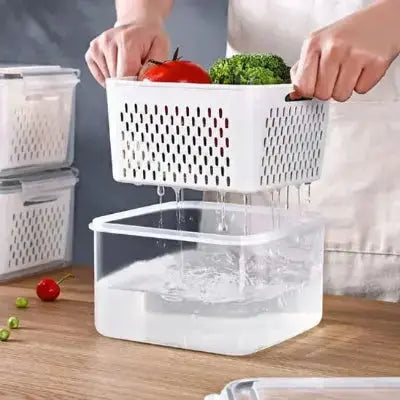 boite alimentaire multifonctionnelle panier egouttoir amovible
