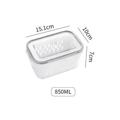 boite alimentaire multifonctionnelle 850ml 15 1x10x7cm