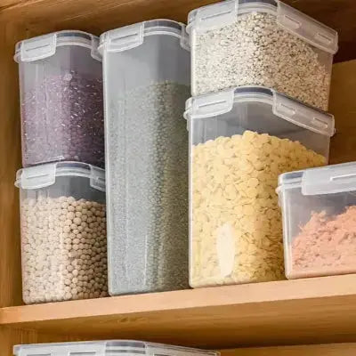 boites alimentaires ecologiques hermetiques lot de 7 pieces placard