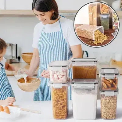 boites alimentaires ecologiques hermetiques lot de 7 pieces cuisine
