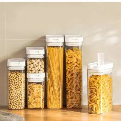 boite rangement pates transparent hermetique lot plusieurs formats