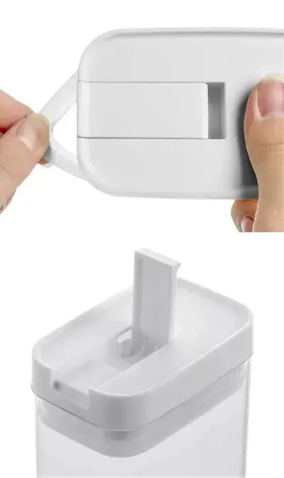 boite rangement pates transparent hermetique joint silicone ouverture facile