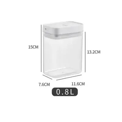 boite rangement pates transparent hermetique 0 8l 11 6x7 6x15cm
