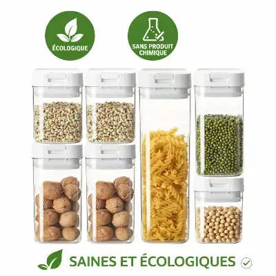 boite rangement pates transparent hermetique ecologique sans produit chimique