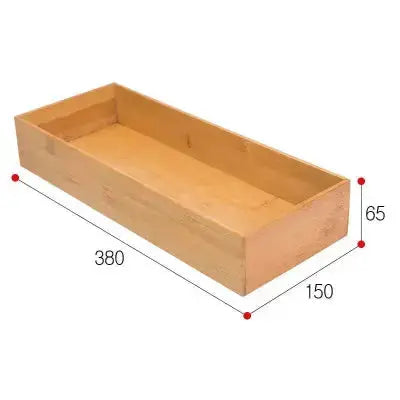 boite rangement japonaise tiroir dimensions 380x150x65mm organisation zen
