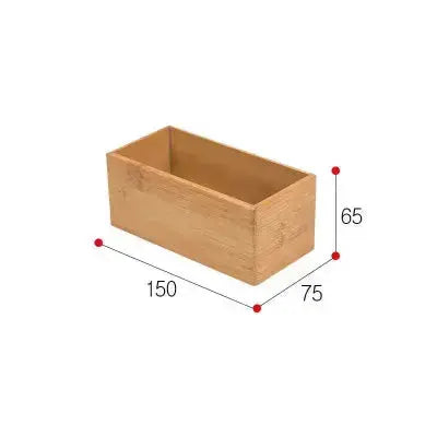 boite rangement japonaise tiroir dimensions 150x75x65mm organisation zen