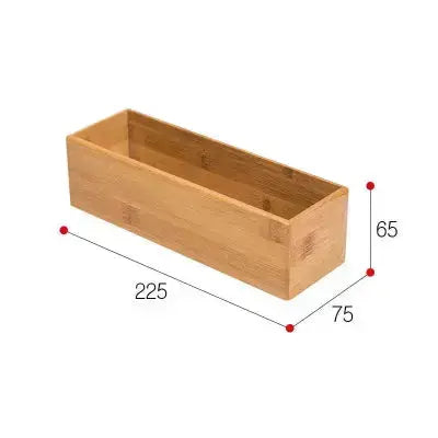 boite rangement japonaise tiroir dimensions 225x75x65mm organisation zen