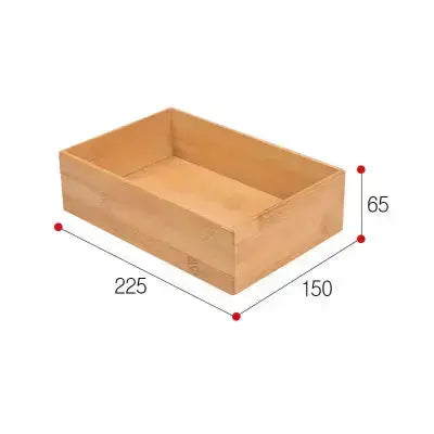 boite rangement japonaise tiroir dimensions 225x150x65mm organisation zen