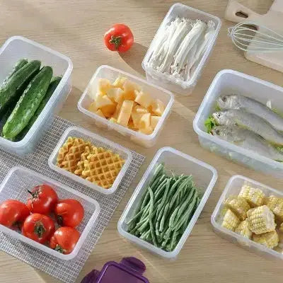 boites de rangement refrigerateur avec couvercle conservation aliments
