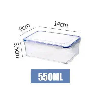 boite de rangement refrigerateur avec couvercle 550 ml 14x9x5 5 cm