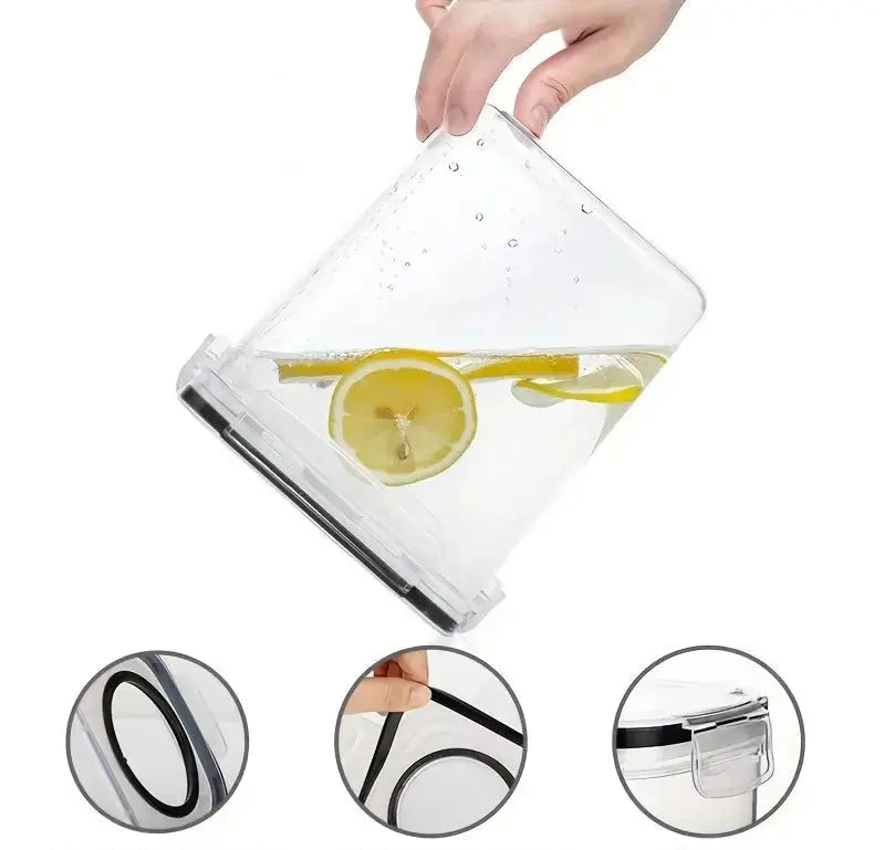 boitehermetiquecuisineetancheauxliquidesavecjointsiliconeetloquets