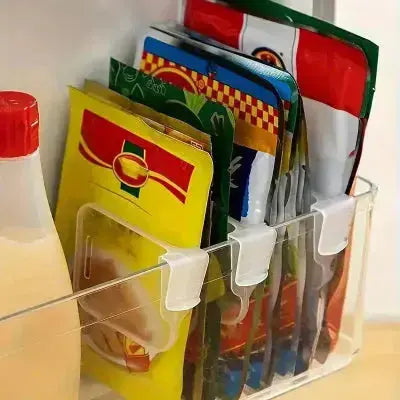 lot de 8 separateurs porte frigo pour sachets bouteilles