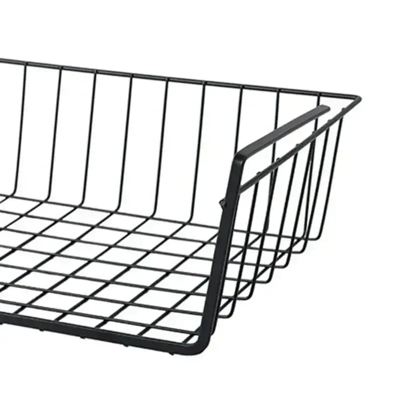 panierderangementsousetagerenoir385x24x135cmstructureenfilmetalliquerobusteetdurable