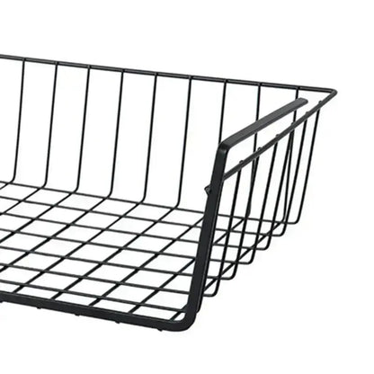 panierderangementsousetagerenoir385x24x135cmstructureenfilmetalliquerobusteetdurable