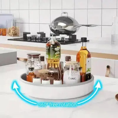 plateau tournant cuisine rotation 360 degres multifonction acces facile