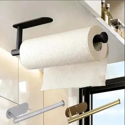 porte rouleau essuie tout adhesif 3 couleurs elegant pratique solide