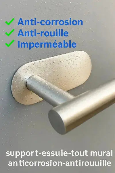 porte rouleau essuie tout anticorrosion antirouille impermeable solide