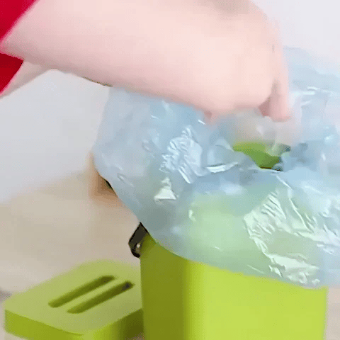 poubelle sous  evier pratique  gif