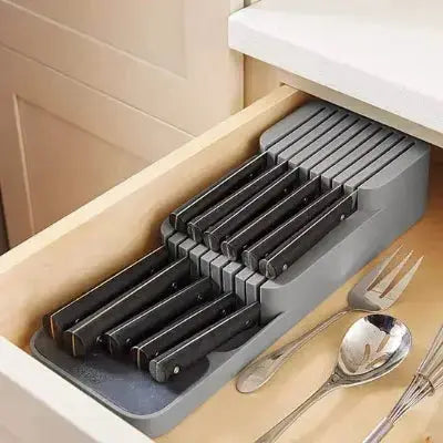 range couteaux elegant tiroir compact securise organisation cuisine