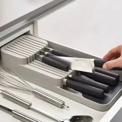 range couteaux elegant securise lames tiroir organisation cuisine