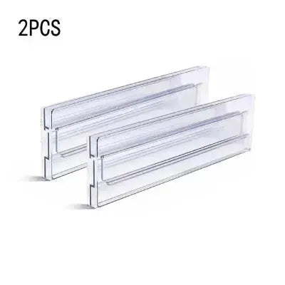 separateurs tiroir extensibles transparents organisateur modulable deux pieces