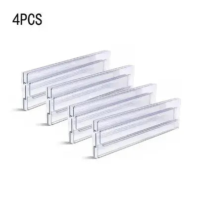 separateurs tiroir extensibles transparents organisateur modulable quatre pieces