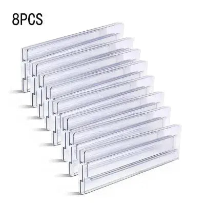 separateurs tiroir extensibles transparents organisateur modulable 8 pieces