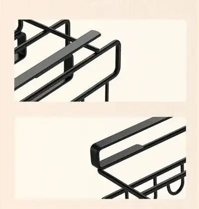 support rangement metallique suspendu finition soignee robuste pratique