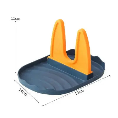 dimensions repose ustensile cuisine porte couvercle 19x14x11 pvc plastique