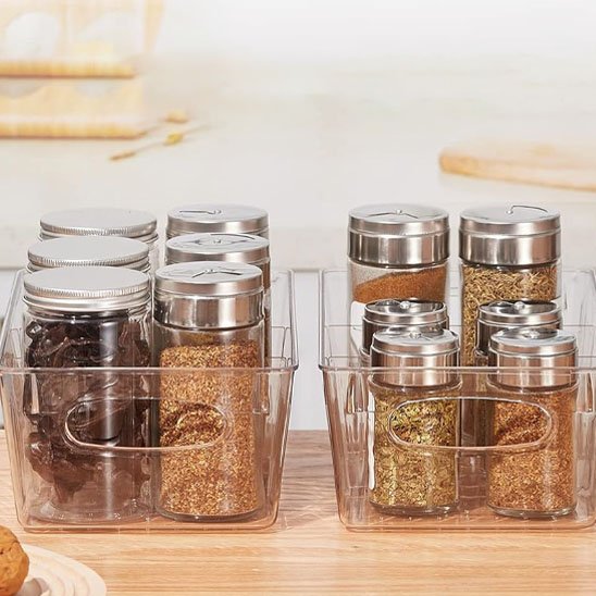 bacsderangementtransparentspourepicesetcondiments