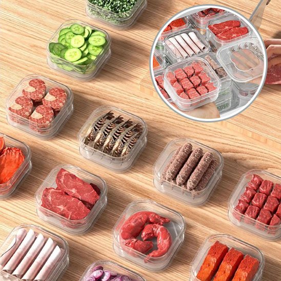 boitederangementalimentairecarreehermetiquepourfrigoetcongelateur