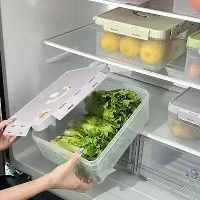 boite de rangement alimentaire empilable pour refrigerateur grande capacite