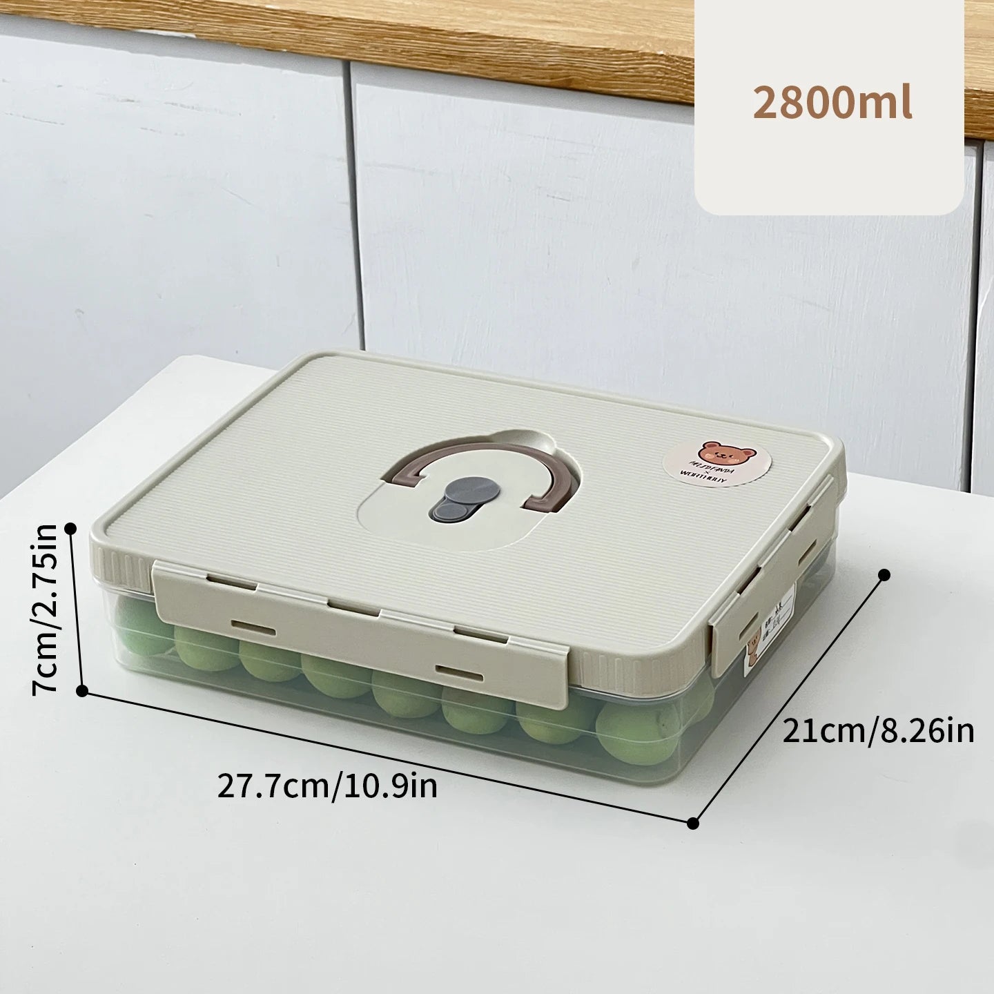 tboiterangementalimentairebeige2800ml277cm21cm7cm