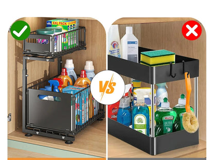 comparatiforganisateursousetagererangementcuisine2niveauxvspanierempilable