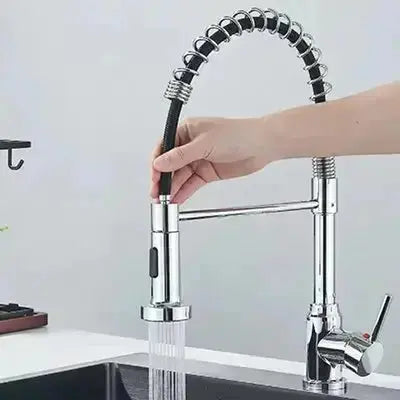 mitigeur cuisine design moderne flexible douchette