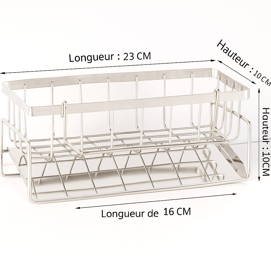 pannierderangementacierinoxydabledimensions239510cm