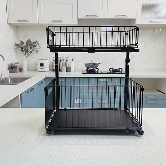 videodemonstrationorganisateurdecouvertsportiroirdecuisinenoirrangementustensilesoptimise