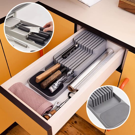 rangecouteauxtiroircuisinegriscompactantiderapantorganisationpratique