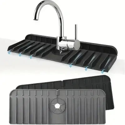 tapis evier silicone egouttage rapide antiderapant extensible