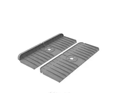 tapis evier silicone 2 pieces pliable extensible egouttage rapide
